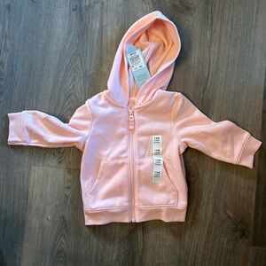 Baby girl zip hoodie